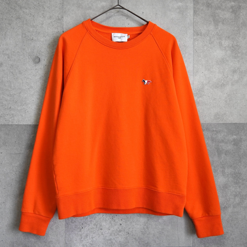 Maison Kitsune Fox Sweatshirt in Orange