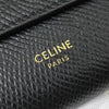 セリーヌ レザー 三つ折り財布 ブラック