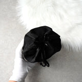 プラダ ポコノ テスート ナイロン 巾着 バッグ ポーチ ブラック - NEWSED