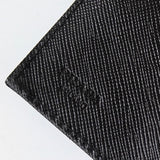 プラダ トライアングルロゴ ナイロン 三つ折り財布 ブラック 箱付き - NEWSED