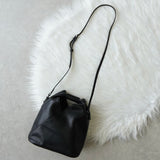 エムエムシックス メゾン マルジェラ レザー ジャパニーズバッグ ショルダーバッグ ブラック - NEWSED