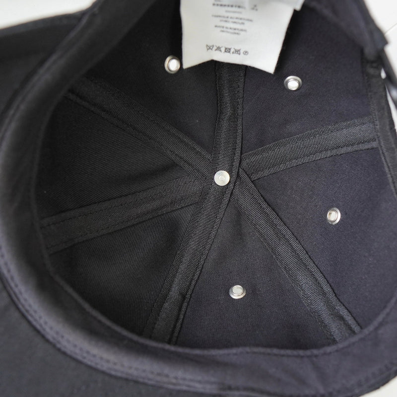 アミパリ アミ パリス ハートロゴ キャップ ブラック - NEWSED