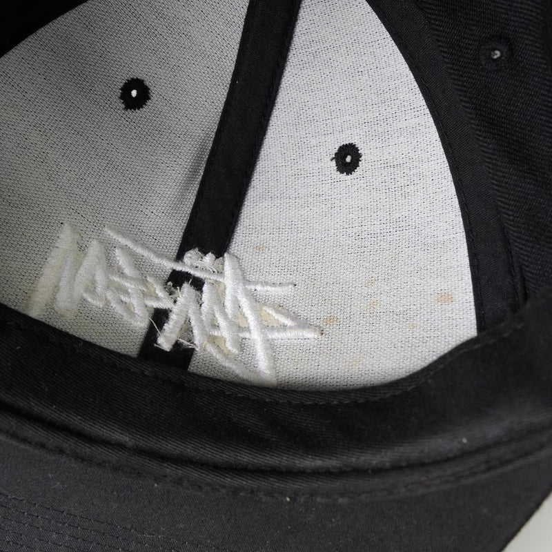 ステューシー ロゴ キャップ ブラック - NEWSED