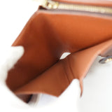 ルイ ヴィトン モノグラム コンパクトジップ 二つ折り財布 コンパクトウォレット ブラウン - NEWSED