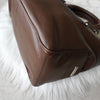 Celine Boogie Bag Leather Handbag Brown
