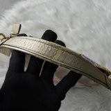 コーチ ポピー デイジー 花柄 シグネチャー キャンバス ハンドバッグ ベージュ - NEWSED