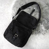 Prada nylon shoulder bag in black