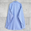クリスチャン ディオール ヴィンテージ ギンガムチェック 長袖シャツ ロゴ刺繍 ブルー