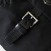 Prada nylon shoulder bag in black