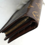 ルイ ヴィトン モノグラム コンパクトジップ 二つ折り財布 コンパクトウォレット ブラウン - NEWSED