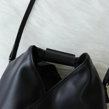 エムエムシックス メゾン マルジェラ レザー ジャパニーズバッグ ショルダーバッグ ブラック - NEWSED