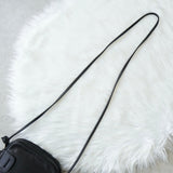 ロエベ ヴィンテージ アナグラム ナッパレザー ショルダーバッグ ポシェット ブラック - NEWSED