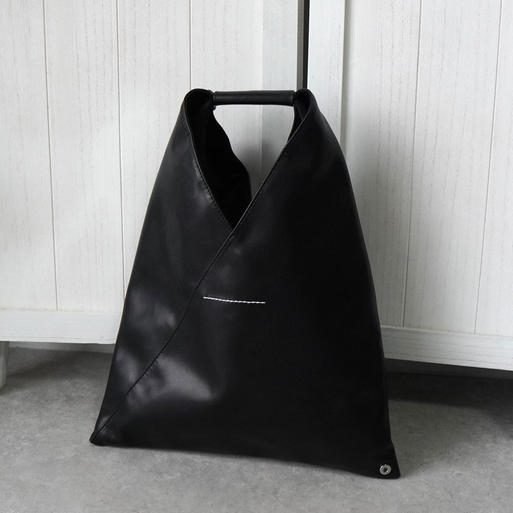 Maison Margiela MM6 皮革日本小号黑色包