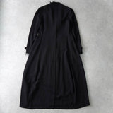 ワイズ ヨウジヤマモト ダメージ加工 スーパーロングコート ブラック - NEWSED