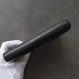 プラダ サフィアーノレザー 三角プレート 二つ折り財布 ブラック - NEWSED