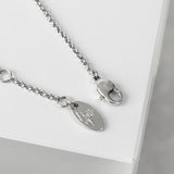 ヴィヴィアン ウエストウッド オーブロゴ シルバー ネックレス 箱付き - NEWSED