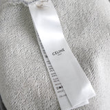 セリーヌ クラシックロゴ フーディー パーカー グレー - NEWSED