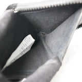 メゾン マルジェラ 四つタグ レザー ラウンドジップ コンパクトウォレット ブラック - NEWSED