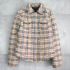 バーバリー ブルーレーベル リバーシブル 中綿ジャケット ノバチェック ベージュ/ブラック