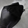 Prada Tessuto / Leather Tote Bag Black