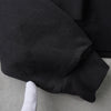Maison Margiela 女士黑色徽标刺绣短款卫衣