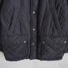 Polo by Ralph Lauren Corduroy Collar Quilted Jacket in Black