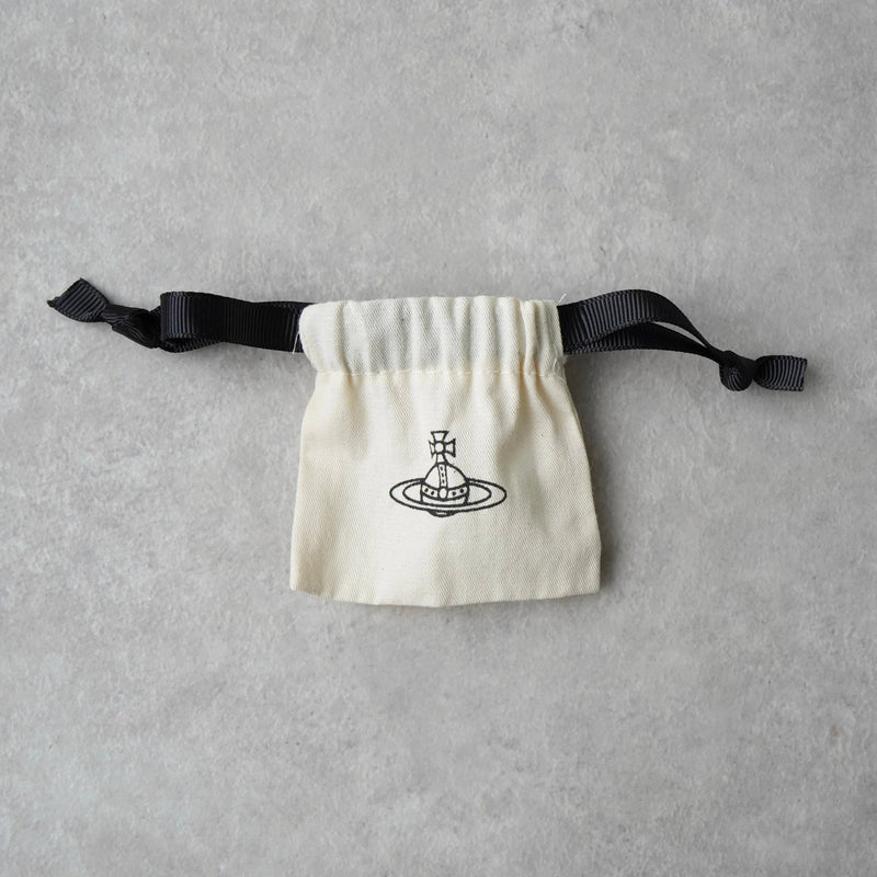 ヴィヴィアン ウエストウッド ミニ オーブ ラインストーン シルバー ネックレス 箱付き - NEWSED