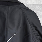 バレンシアガ ストレッチ ハイネック ダブルブレスト ブルゾン ブラック メンズ - NEWSED