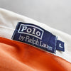 Polo by Ralph Lauren 徽标刺绣橄榄球衫，长袖，橙色