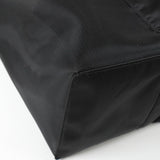 セリーヌ ヴィンテージ サークルロゴ ナイロン メッシュ トートバッグ ブラック - NEWSED