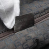 Old Gucci Sherry Line Suede and Leather Handbag in Brown