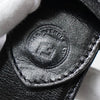 Fendi 黑色皮带，配银色金属配件