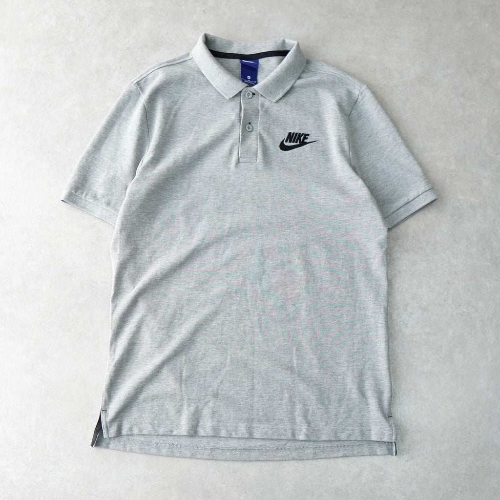 Nike 徽标短袖 Polo 衫 灰色