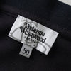Vivienne Westwood Orb Embroidered Short Sleeve Polo Shirt in Black
