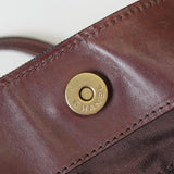 シャネル ココマーク デニム / レザー トートバッグ ブラック / ブラウン - NEWSED