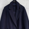 ラコステ ウールコート チェスターコート オーバーコート ネイビー