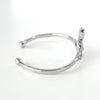 Vivienne Westwood 女士银色 Orb 水钻手镯