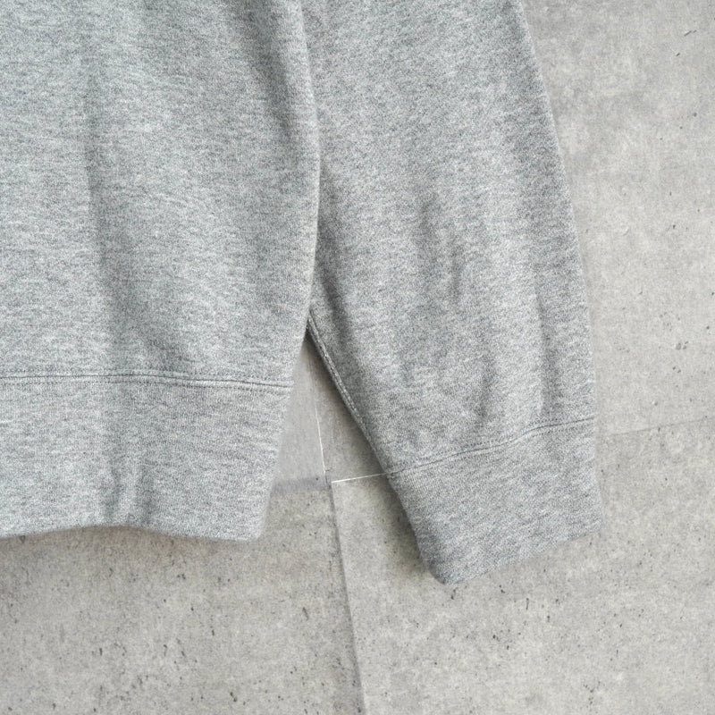 プレイ コム デ ギャルソン ハートロゴ ジップアップ スウェット グレー - NEWSED