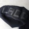 Lacoste 徽标拉链连帽衫派克大衣黑色