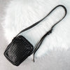 Bottega Veneta Intrecciato 皮革单肩包 Pochette 黑色