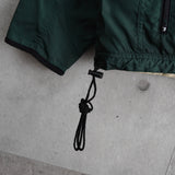 ポロ スポーツ ラルフ ローレン リバーシブル ナイロン/ボア フリース ブルゾン ダークグリーン/アイボリー - NEWSED