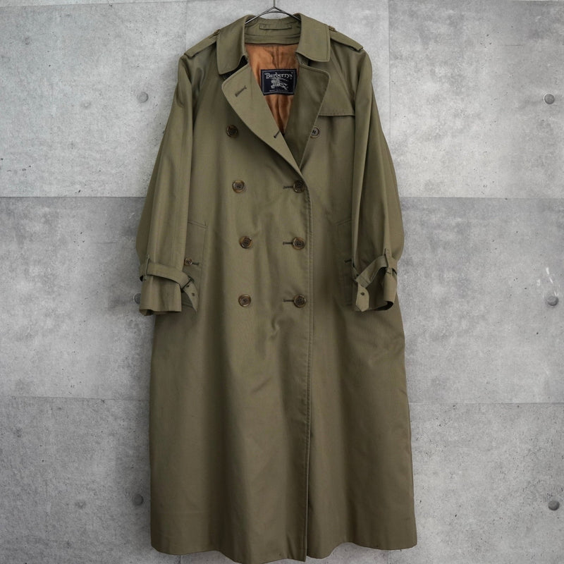 バーバリー ヴィンテージ ライナー トレンチコート カーキ - NEWSED