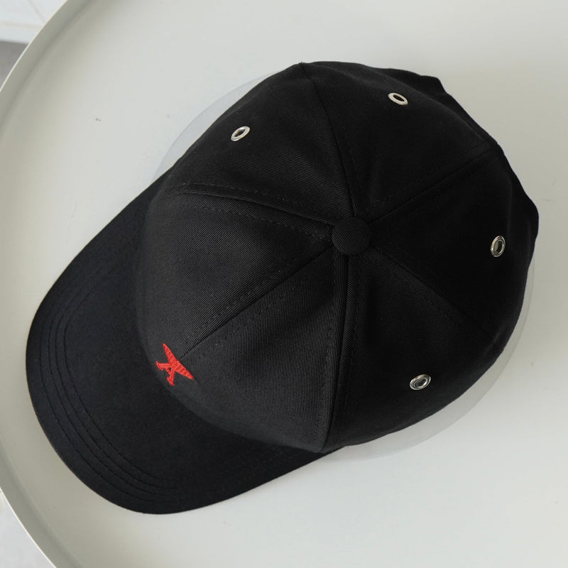 アミパリ アミ パリス ハートロゴ キャップ ブラック - NEWSED