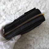 プラダ ポコノ テスート ナイロン リボン ポーチ ブラック - NEWSED