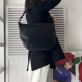 グッチ レザー ワンショルダーバッグ ブラック - NEWSED