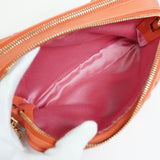 ミュウミュウ マテラッセ レザー ショルダーバッグ オレンジ - NEWSED