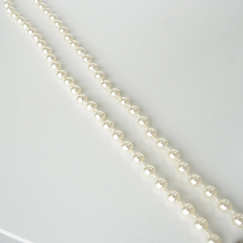 ヴィヴィアン ウエストウッド オーブ ラインストーン パール ネックレス チョーカー - NEWSED