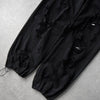フェン チェン ワン ダメージ加工 スウェットパンツ ブラック メンズ