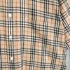 Burberry London Nova 米色格纹短袖衬衫