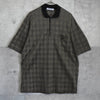 Givenchy 复古短袖 Polo 衫（灰褐色/黑色）
